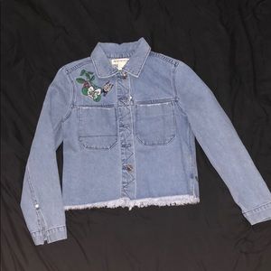 H&M Womens Coachella denim jacket